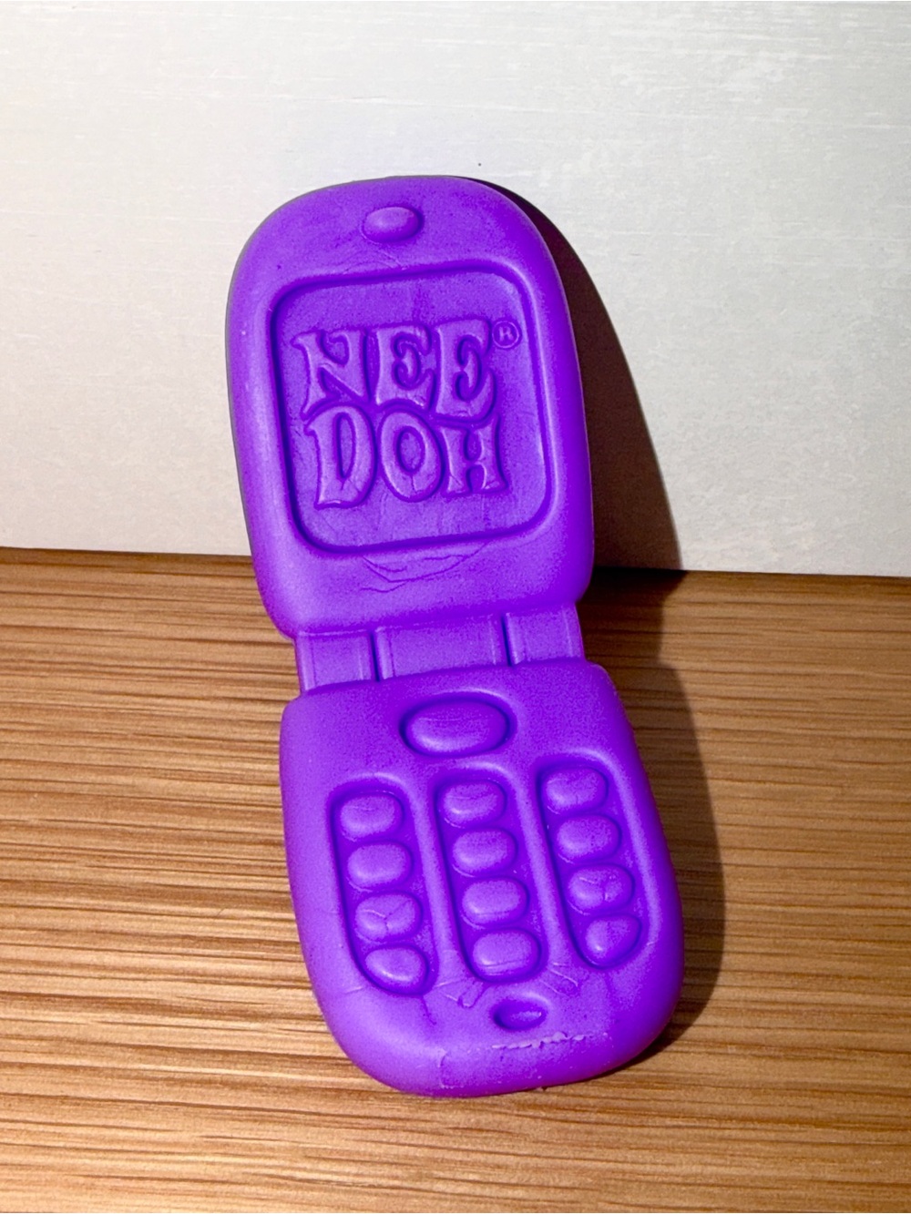Needoh mini purple phone from advent calendar